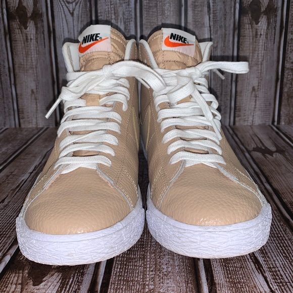 nike blazer mid tan